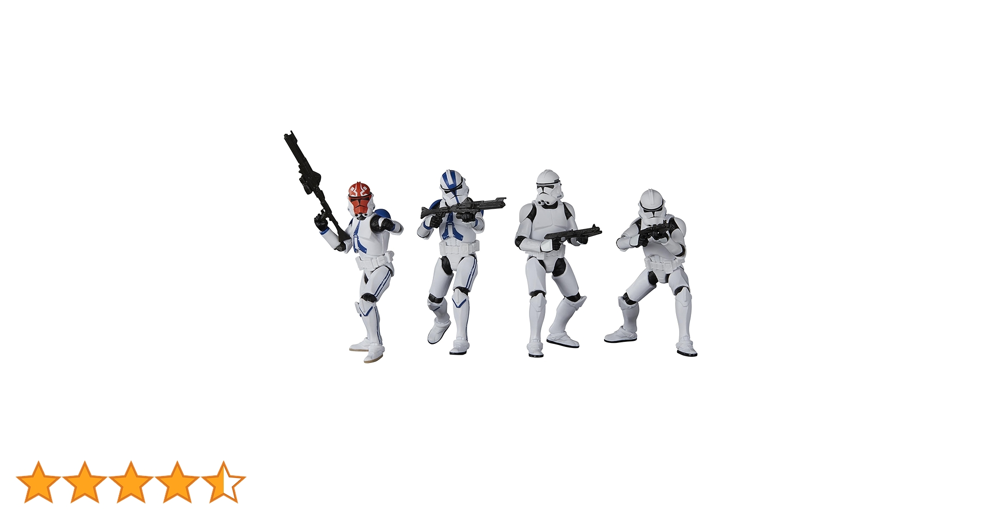 スターウォーズ　ヴィンテージコレクション　クローントルーパー４体セット Amazon.co.jp: スターウォーズ 3.75インチ アクションフィギュア